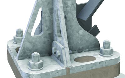 FLI Angle restores capacity to corroded foundation connections on angle towers