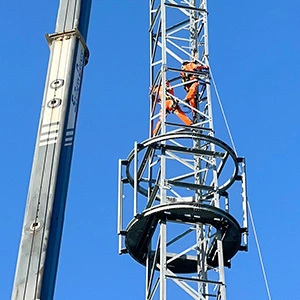 RAFT Tech foundation system for lattice towers