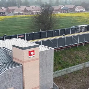 Thanet Parkway station rail infrastructure