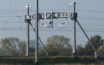 Greater West electrification steelwork