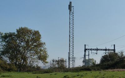 Rail telecoms tower 