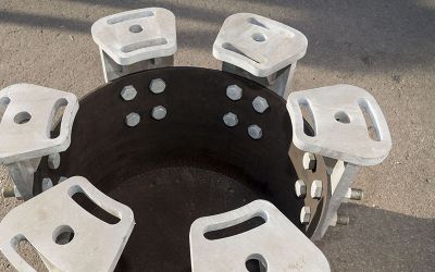 Flexi Pile-Cap remidiation for failed 610 piles