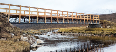 Ranger Footbridge highlands Scotland