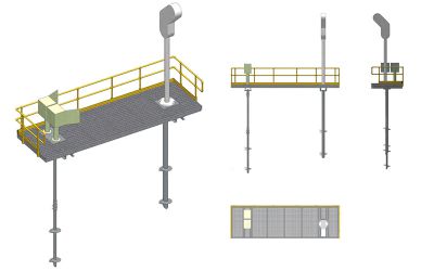 Bespoke signal laydown platform by FLI