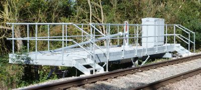 Staging platform at RIDC 