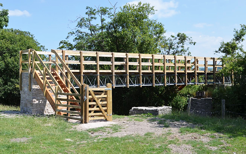 Footbridge System Ranger Bridge | Modular Steel Footbridge System | FLI