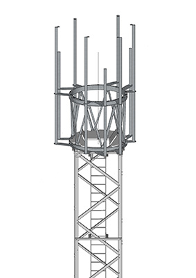 surmounted headframe FLI