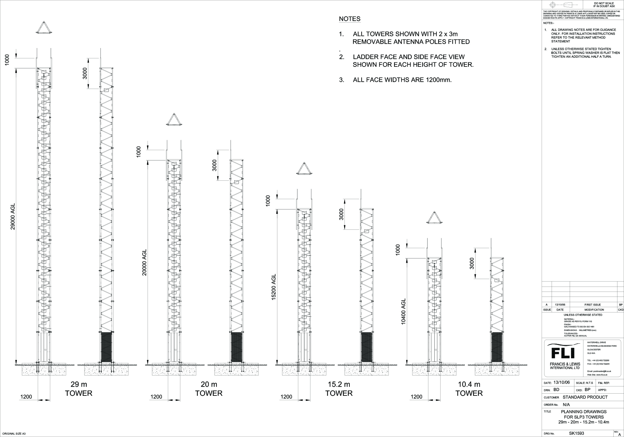 SLP3 & SLP4 Lattice Towers | Multi-Operator Sites | FLI